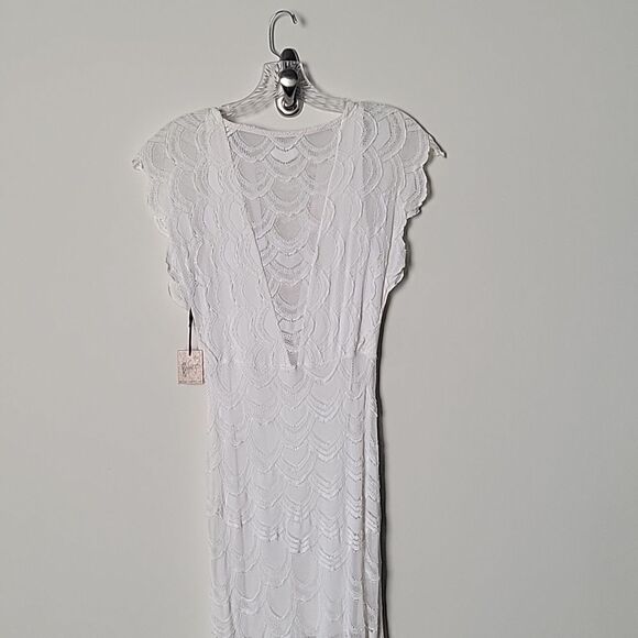 NWT White NightCap Clothing Victorian Lace Caletto Maxi Dress XS S Coquette Boho - Picture 6 of 15